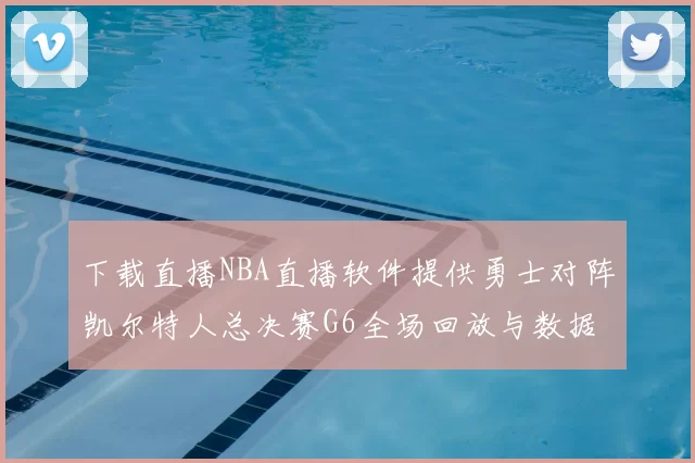 下载直播NBA直播软件提供勇士对阵凯尔特人总决赛G6全场回放与数据统计