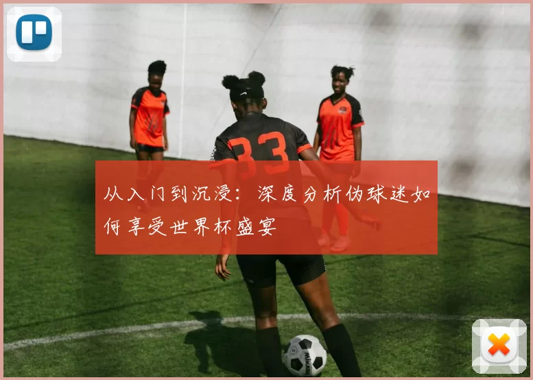 从入门到沉浸:深度分析伪球迷如何享受世界杯盛宴